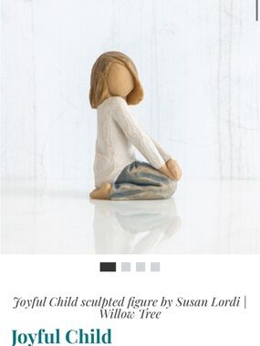 Willow Tree "Joyful Child" figurine